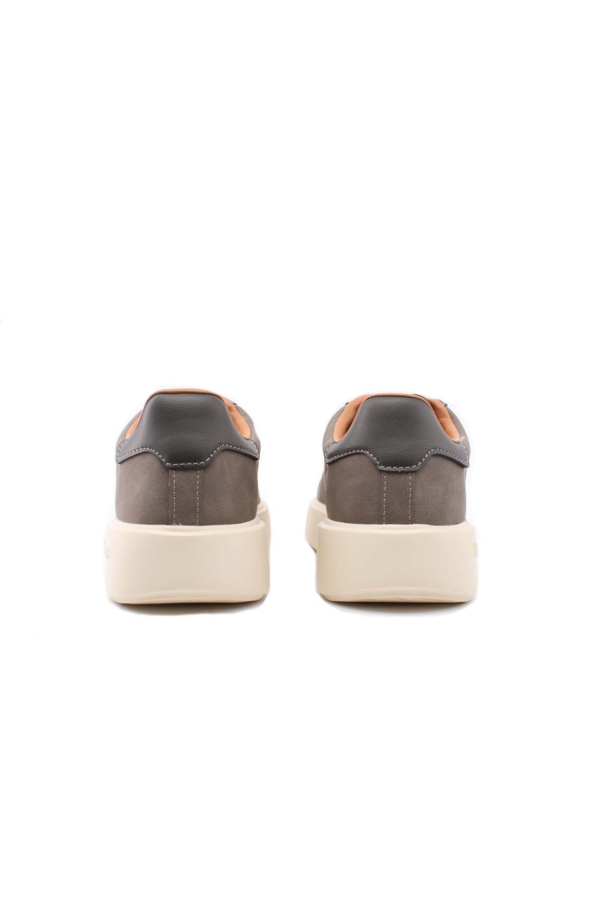 Scarpe Sneaker in pelle con scudetto Buck01