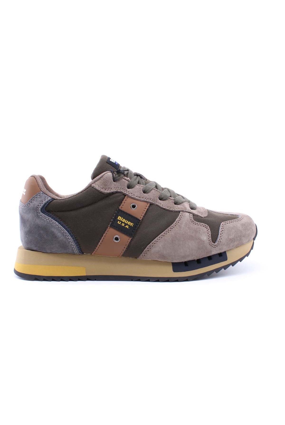 Sneaker Ryder01 in cordura e suede