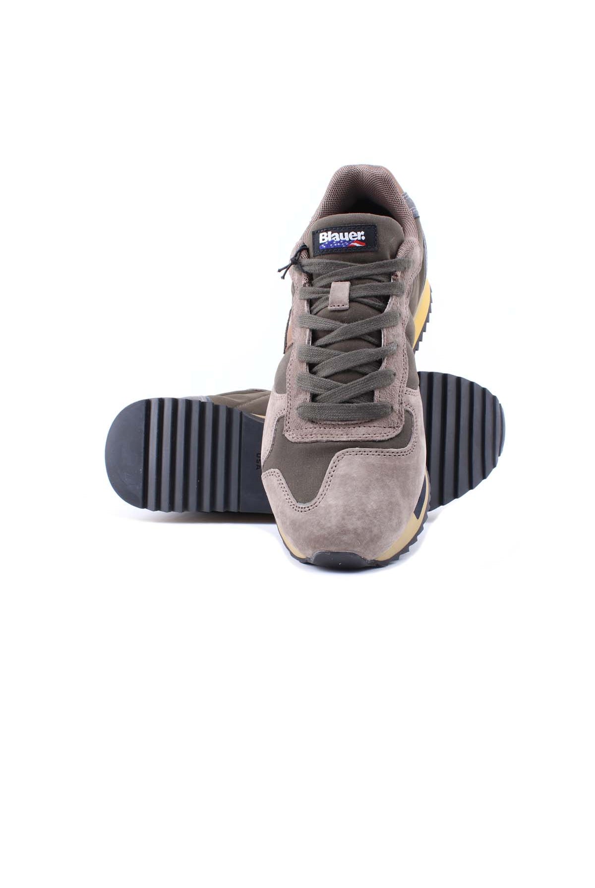 Sneaker Ryder01 in cordura e suede
