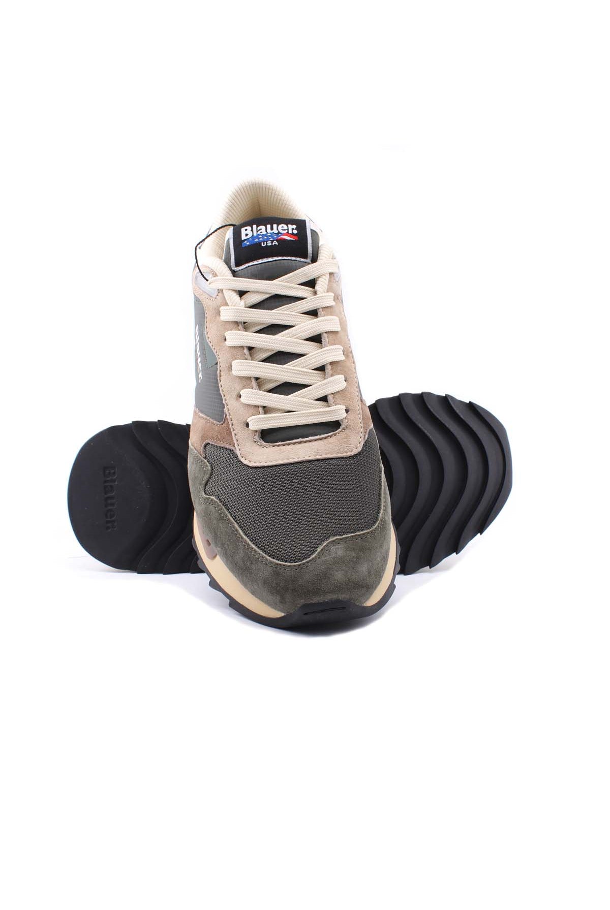 Sneaker Ryder01 in cordura e suede