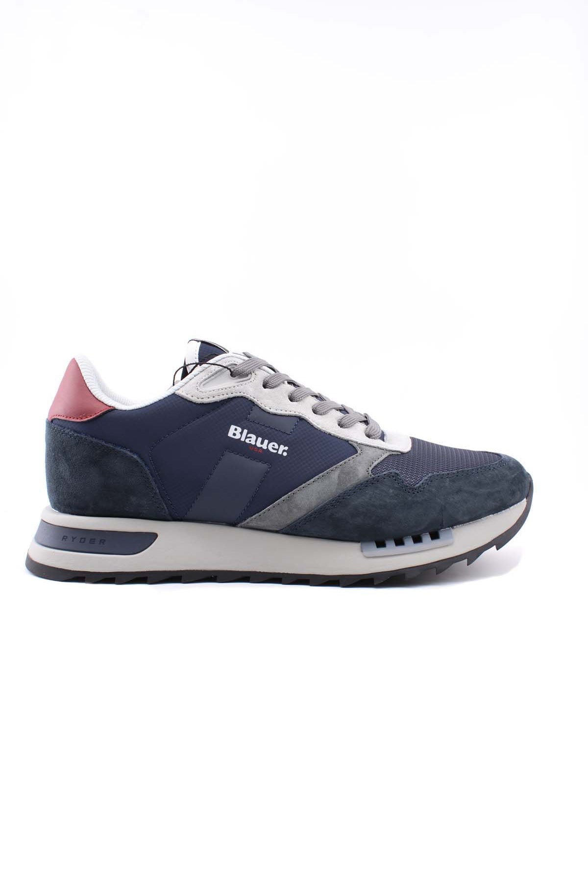Sneaker Ryder01 in cordura e suede
