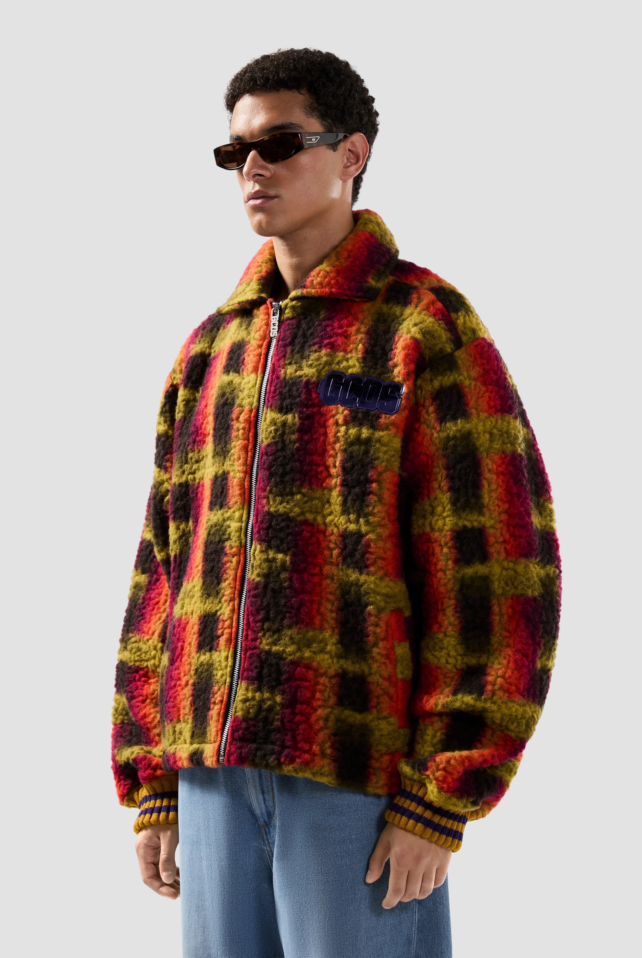 Giacca ricciolo multicolor Teddy