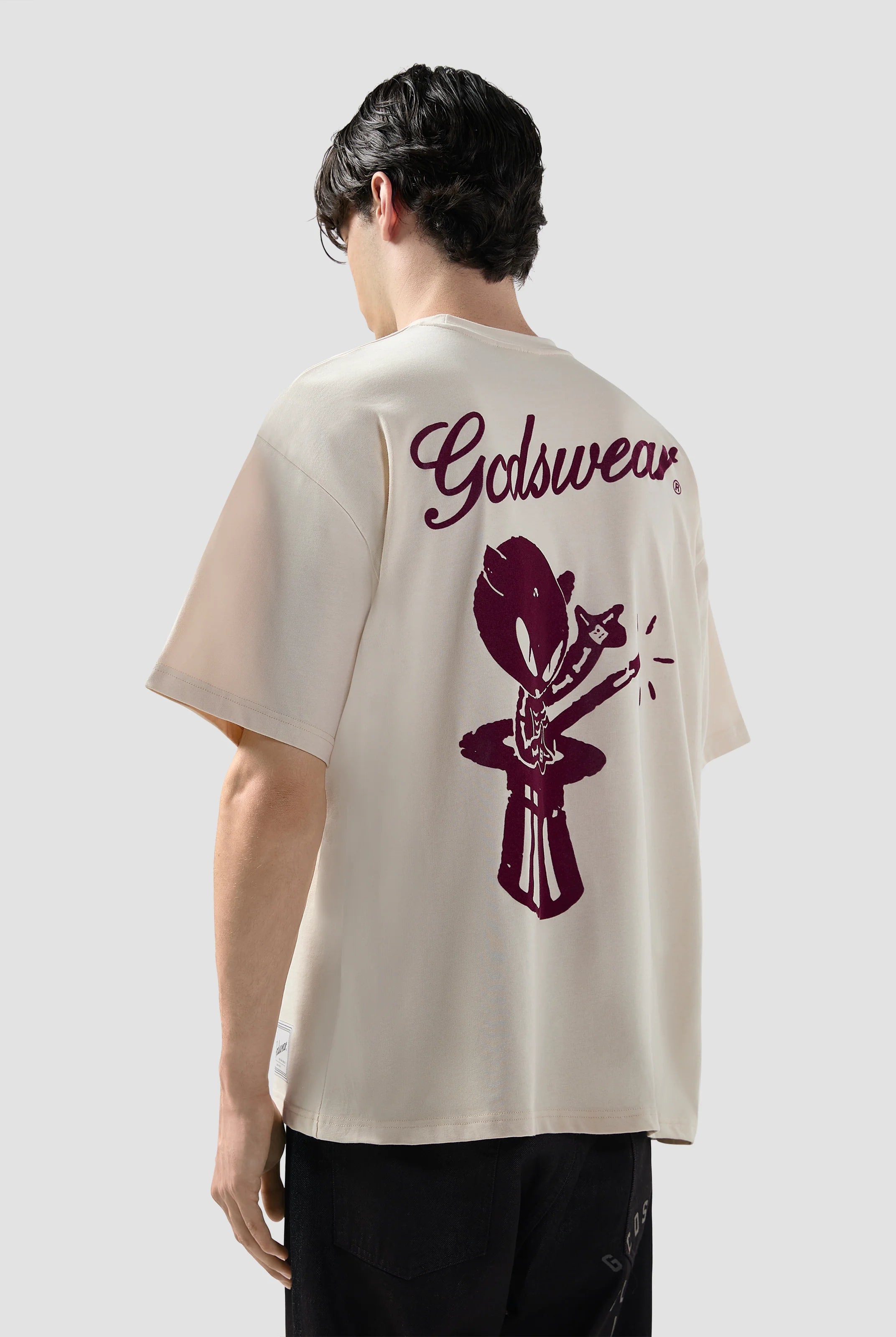 T-Shirt mezza manica con stampa Magic GCDS