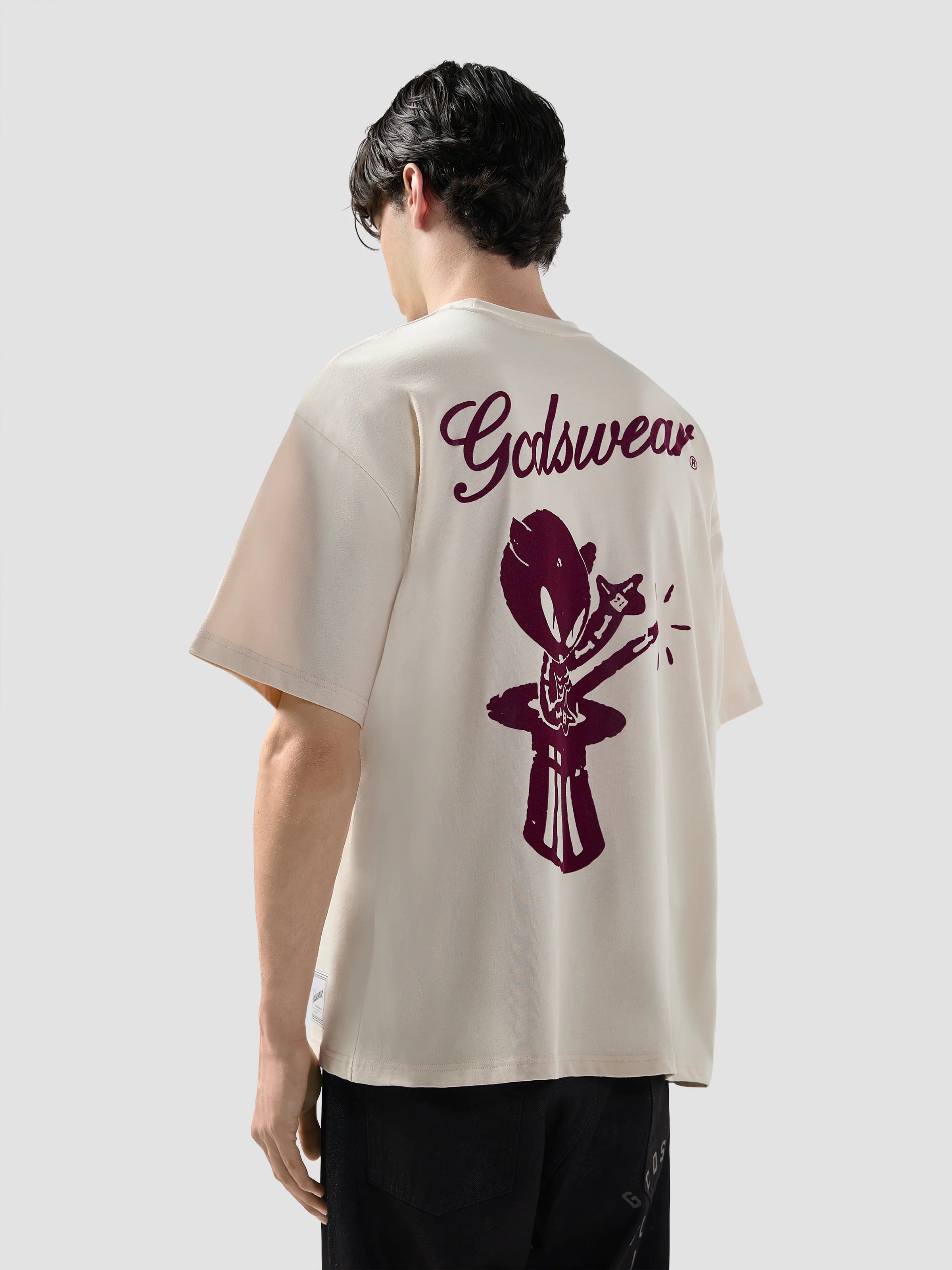 T-Shirt mezza manica con stampa Magic GCDS