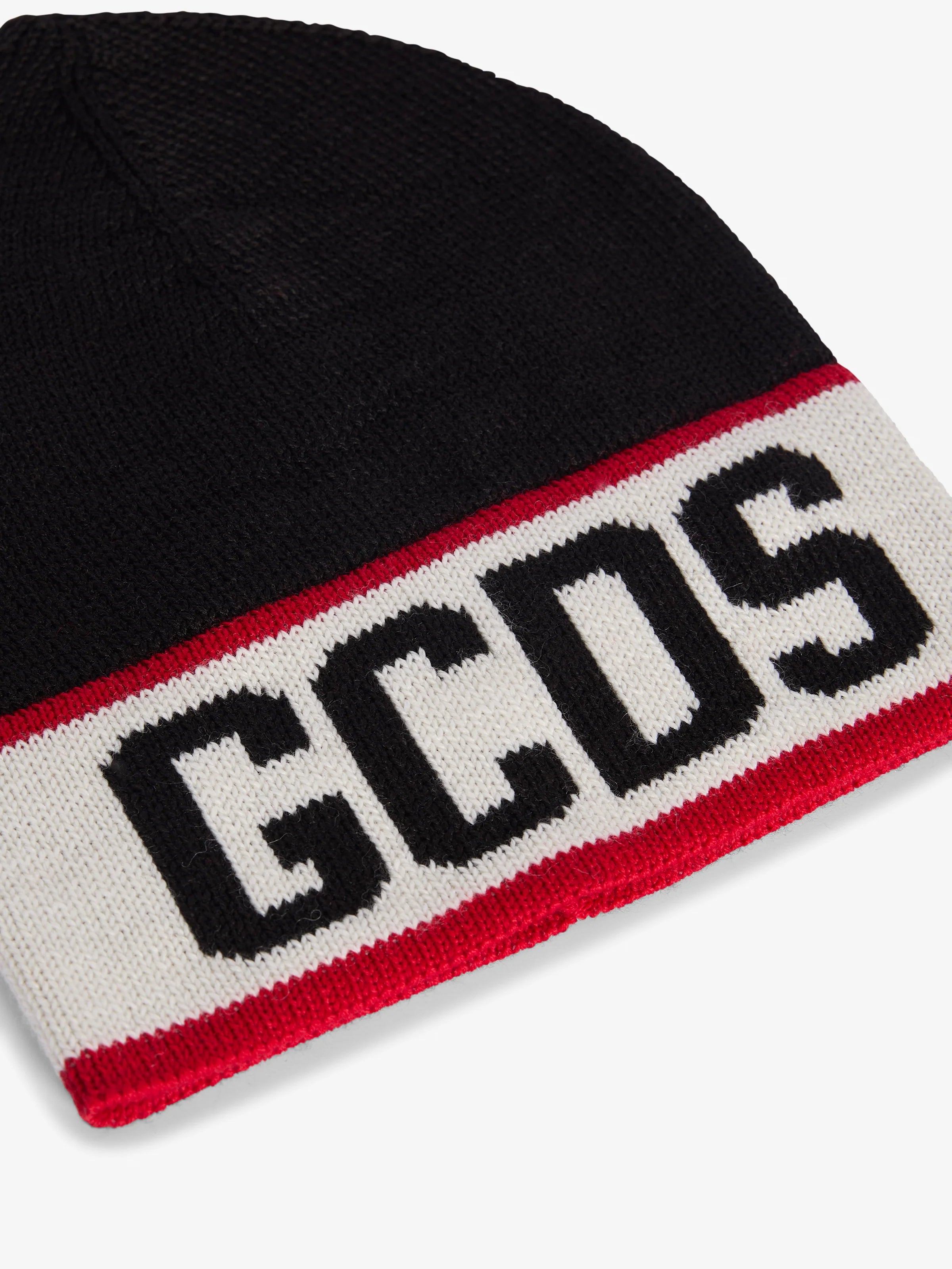 Cappellino in lana con logo GCDS