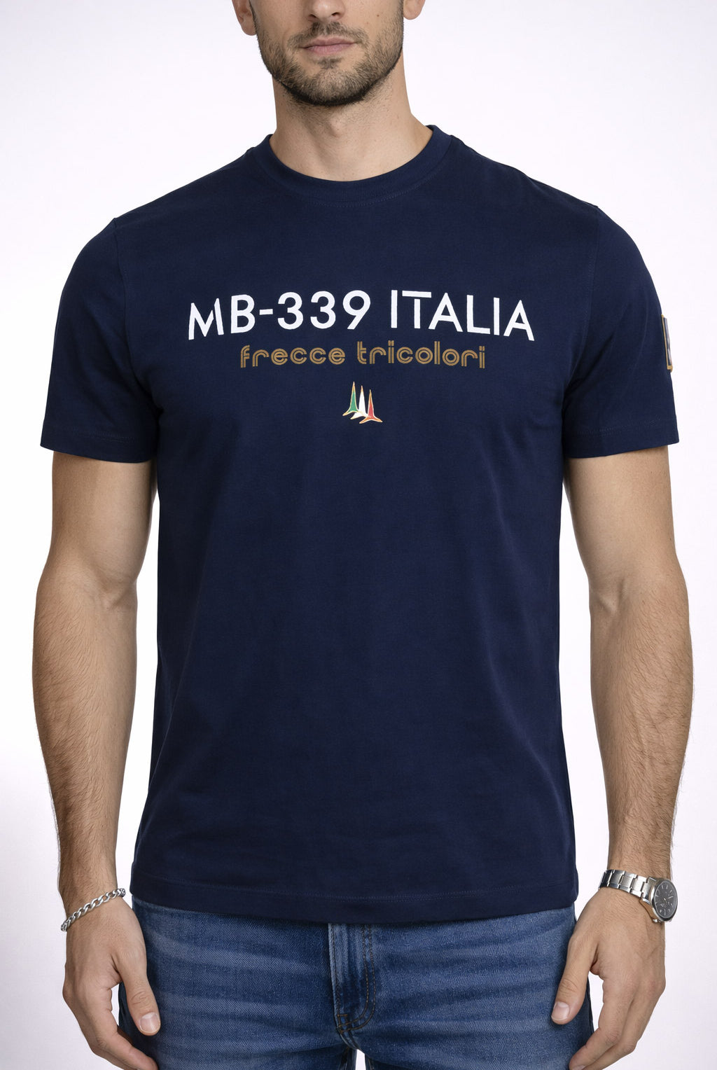 T-Shirt Uomo Frecce Tricolori Cotone