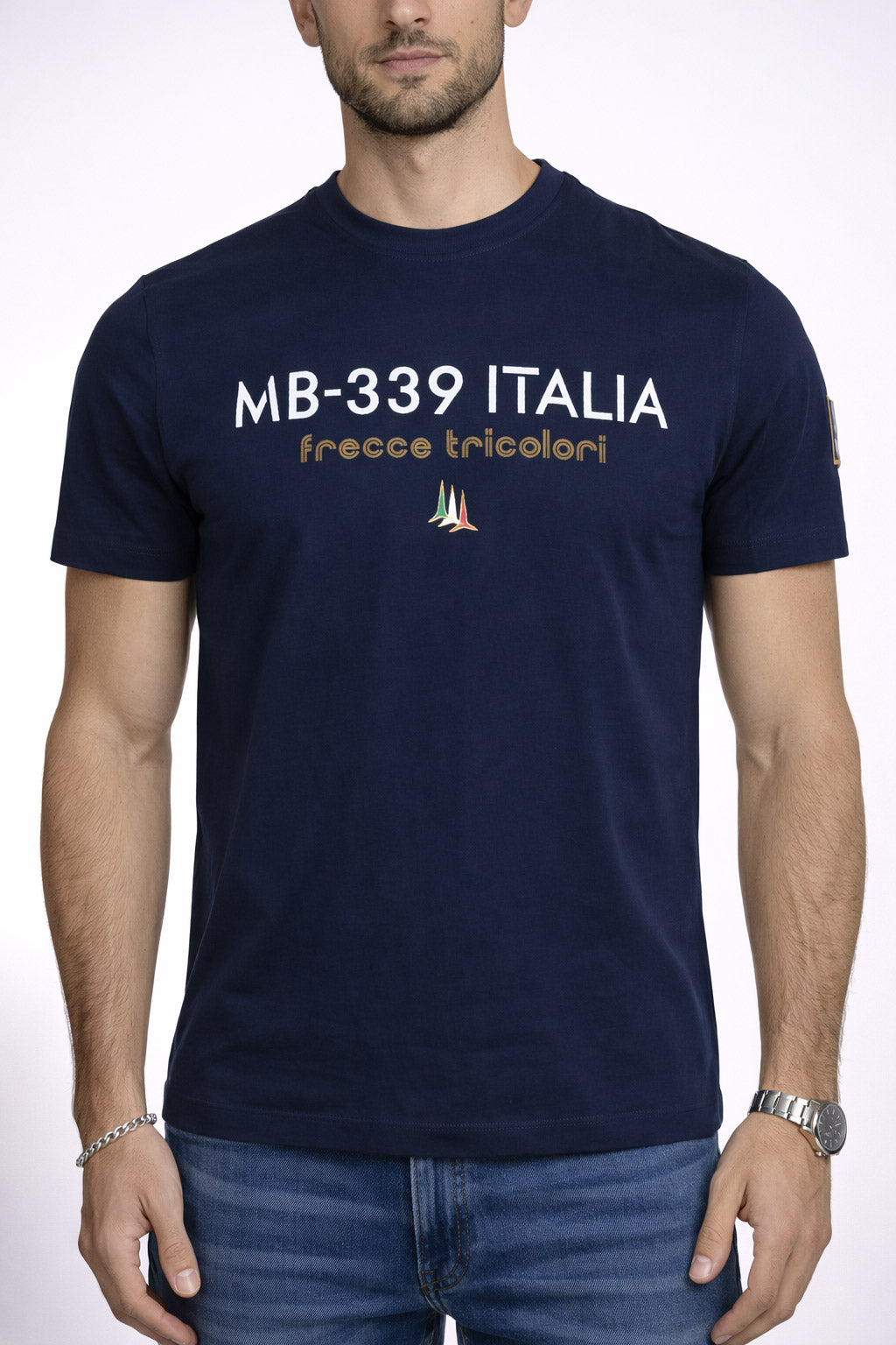 T-Shirt Uomo Frecce Tricolori Cotone