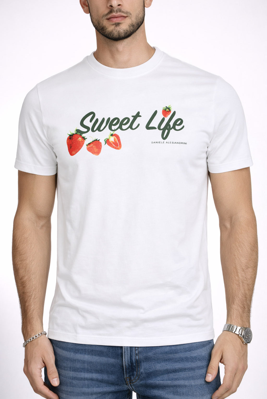 T-Shirt Uomo Sweet Life Cotone Regular