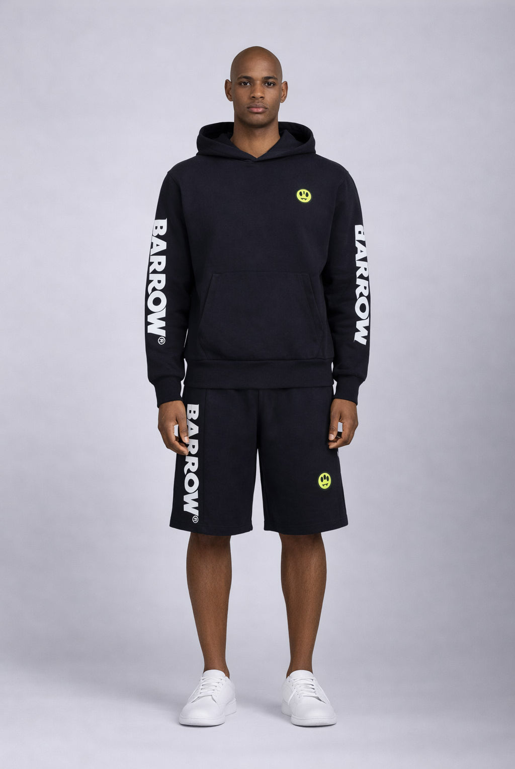 Bermuda in Felpa con Maxi Logo