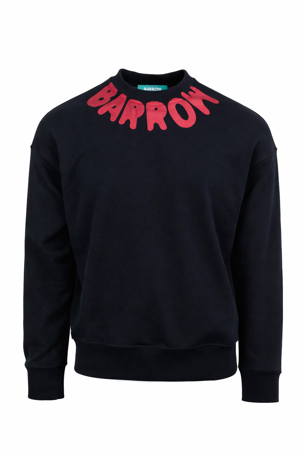 Felpa Uomo con Logo lettering sul Collo