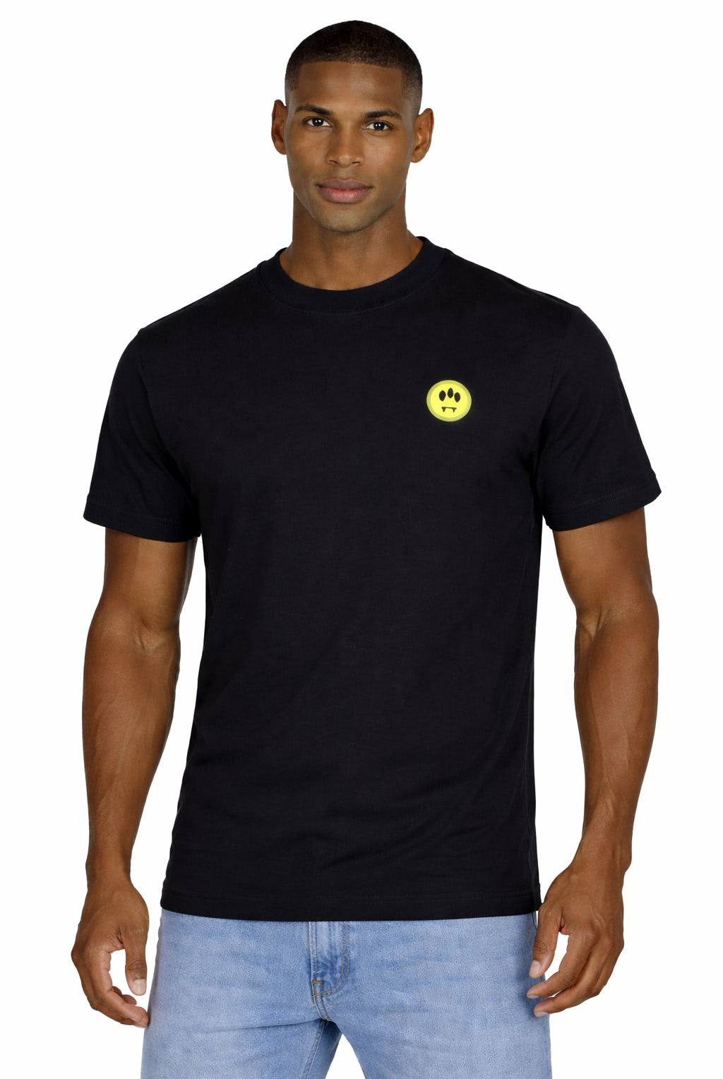 T-shirt unisex maxi logo in jersey di cotone