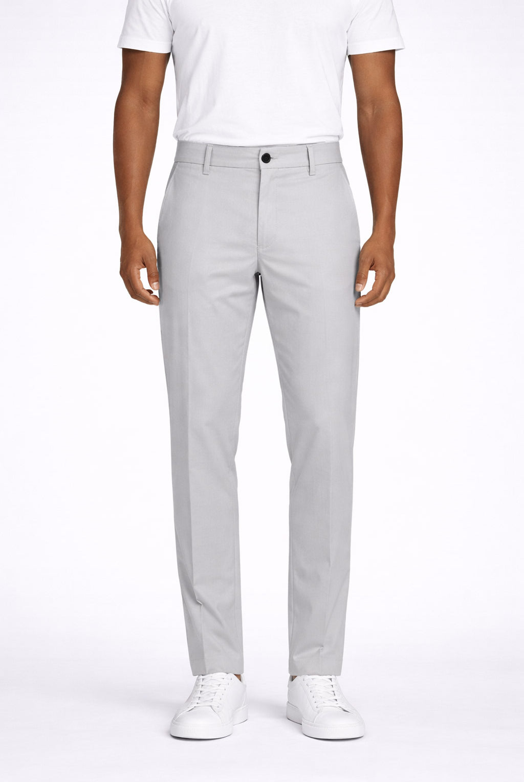 Pantalone Chino Uomo in Cotone Stretch