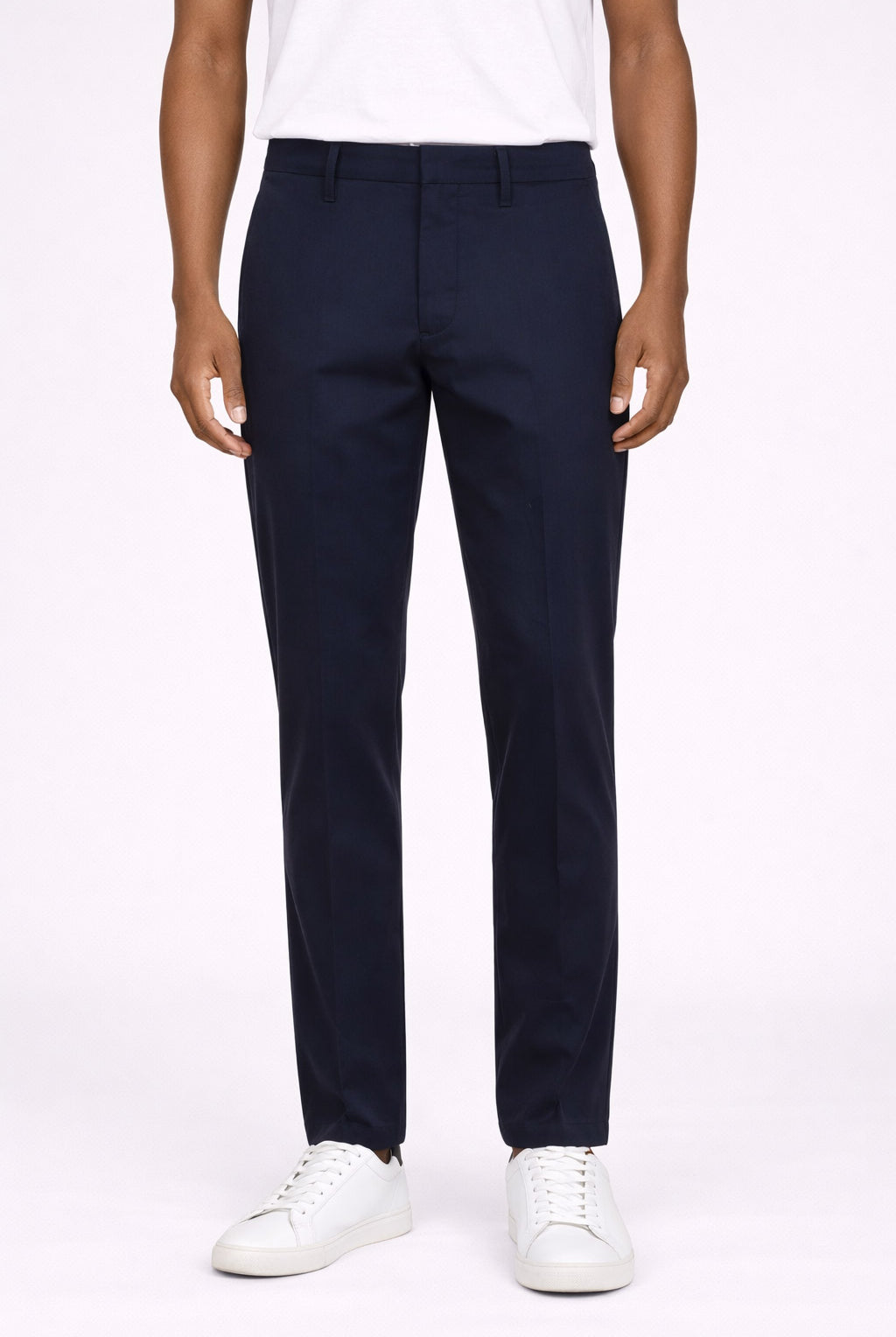 Pantalone Chino Uomo in Cotone Stretch
