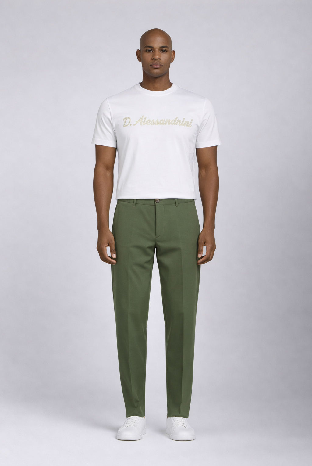 Pantalone Uomo Tasche America in Jersey Stretch