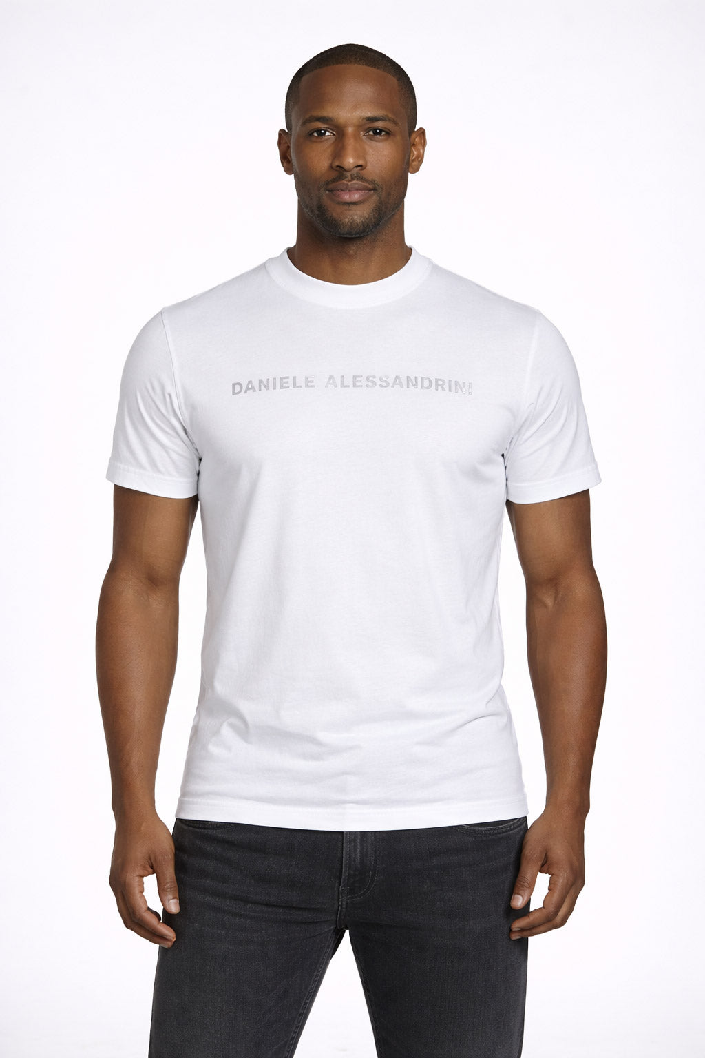 Tshirt Uomo in Cotone e Modal con Logo
