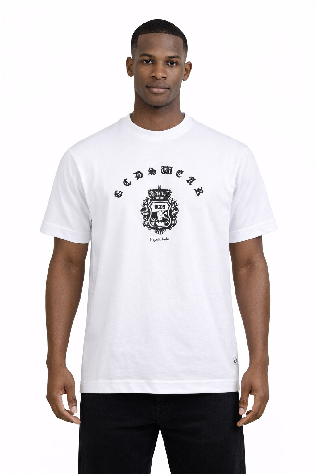 T-Shirt Uomo Stemma Napoli Gotico