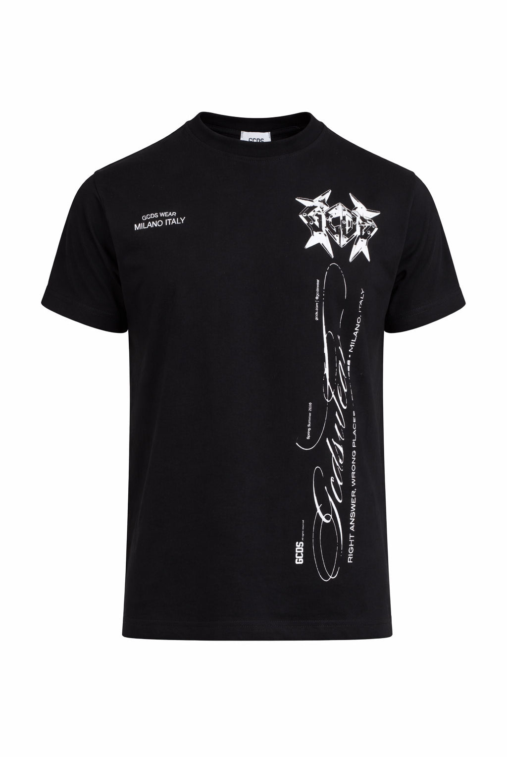 T-Shirt Uomo History Stampa Fronte Retro