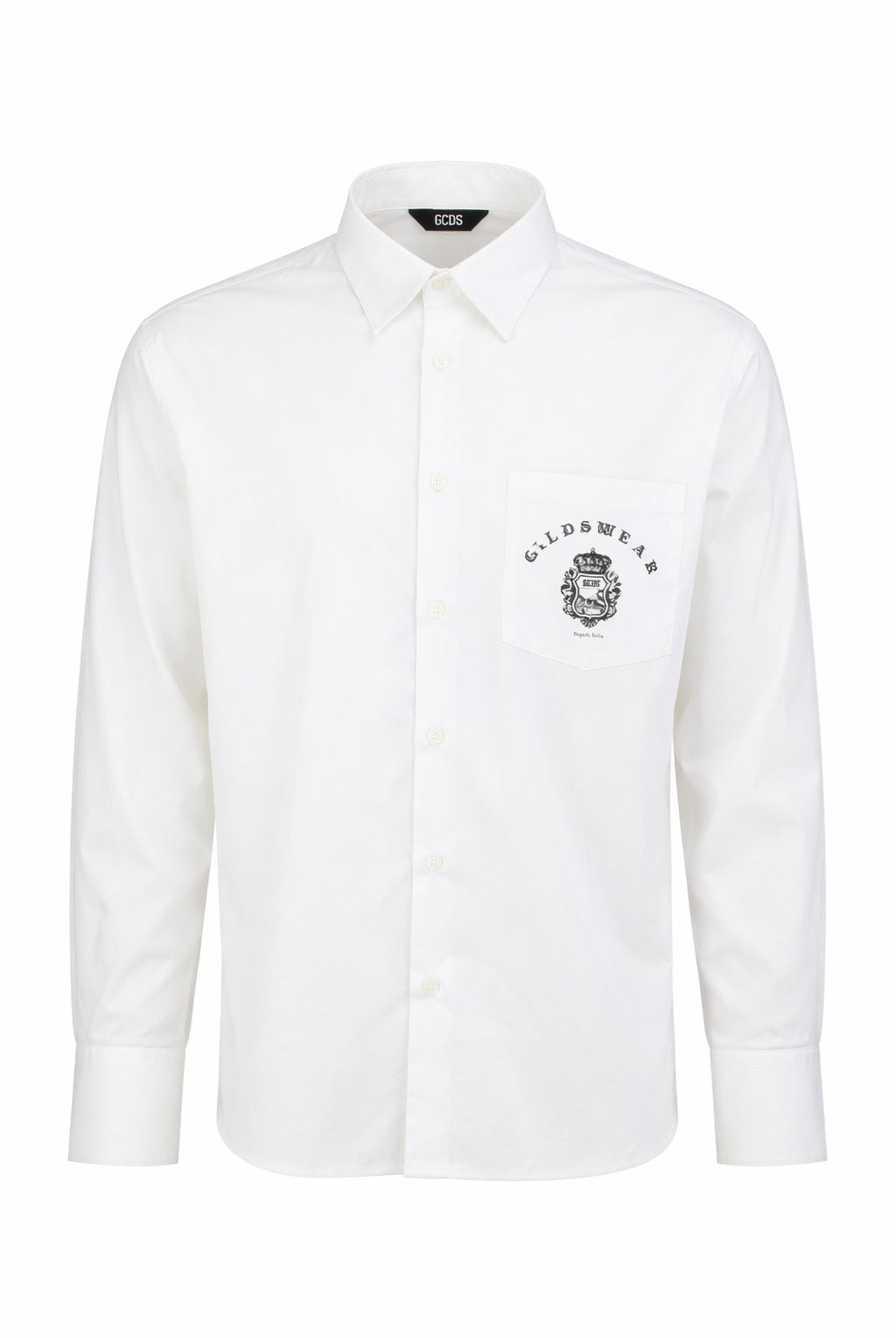 Camicia Oversize uomo con stemma Napoli
