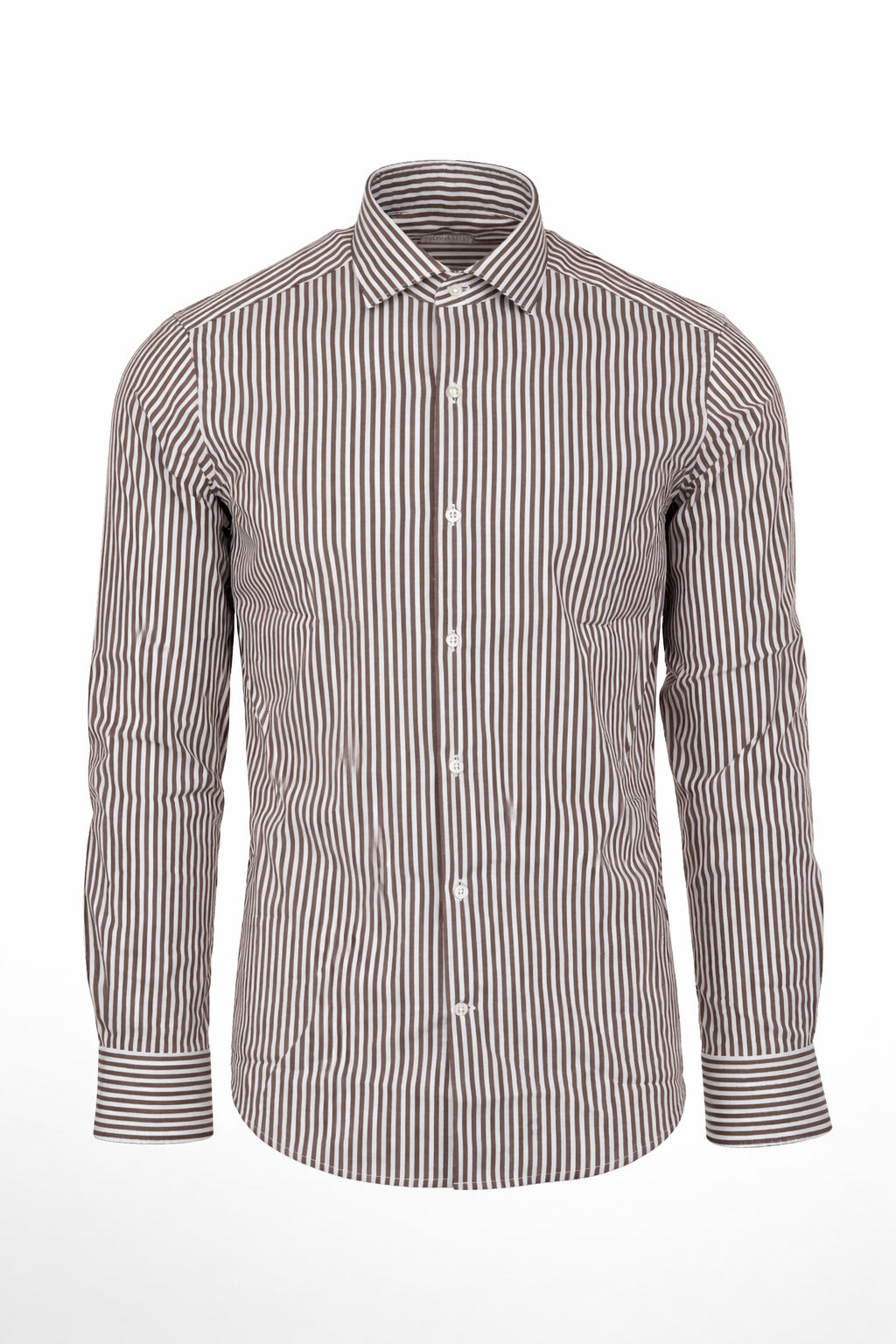 Camicia Uomo a Righe in Cotone Stretch