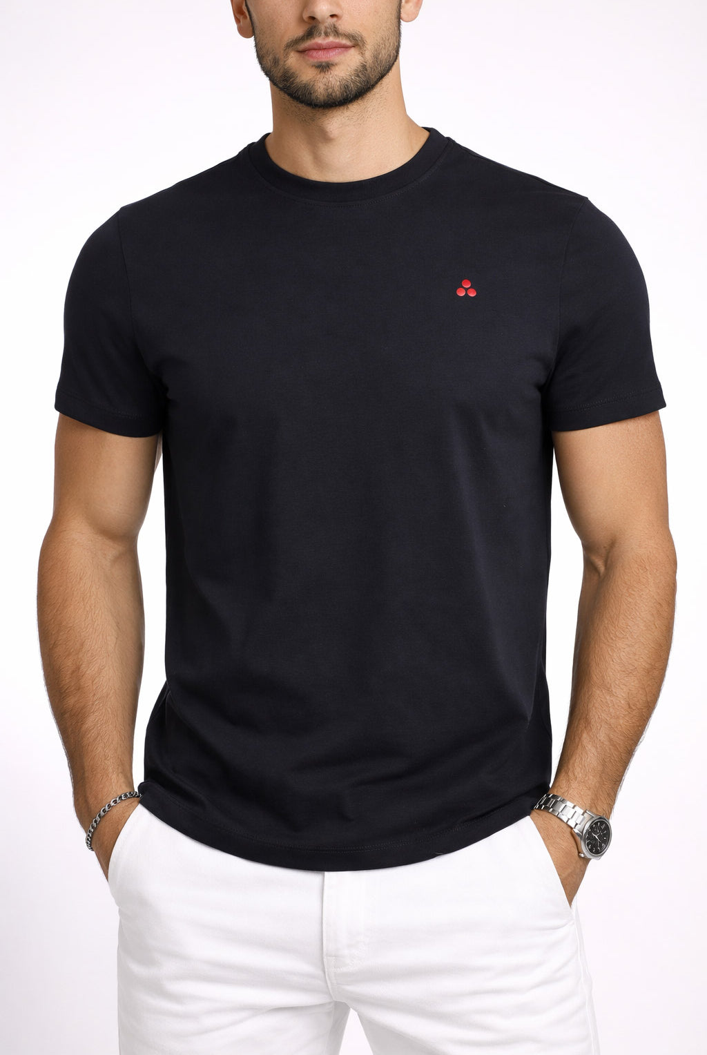 T-Shirt Uomo Cotone Logo Manderly