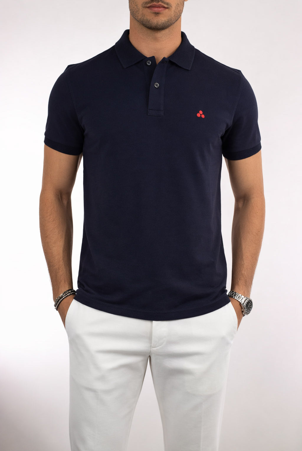Polo Uomo Piquet Tecnico Stretch Plantago