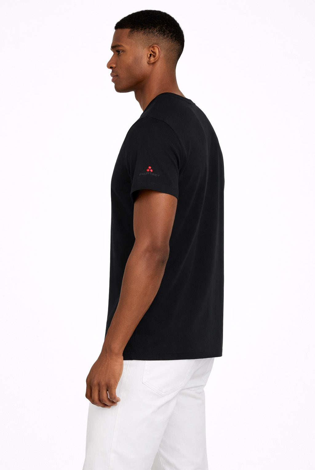 T-Shirt Uomo Zole in Piquet Cotone Seta