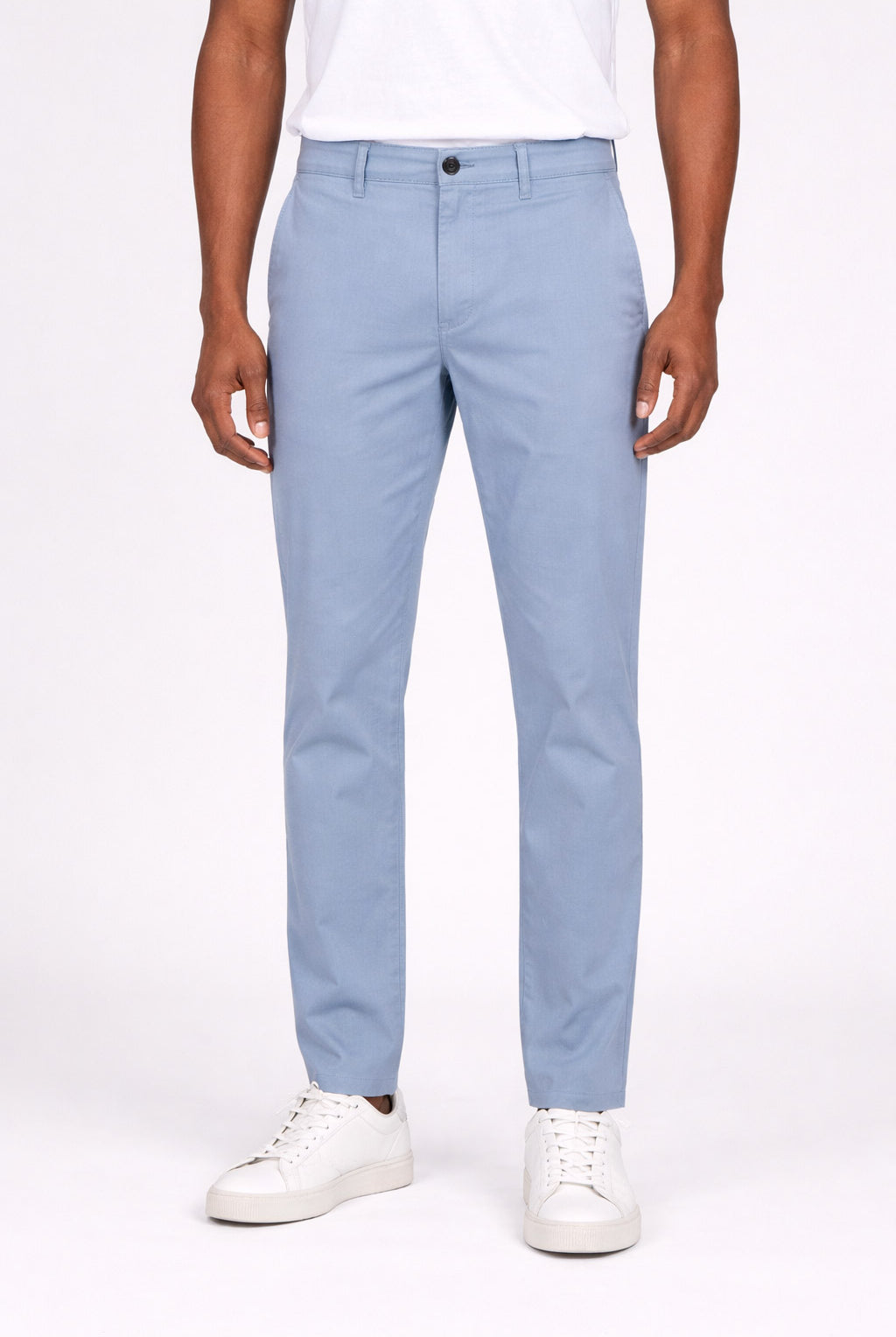 Pantalone Chino Uomo in Cotone e Lino