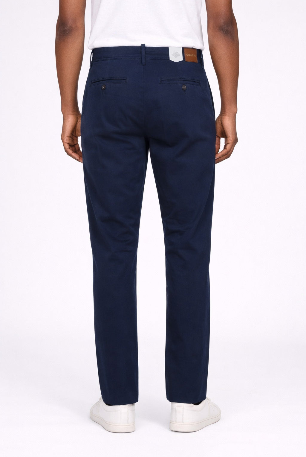 Pantalone Chino Uomo in Cotone e Lino