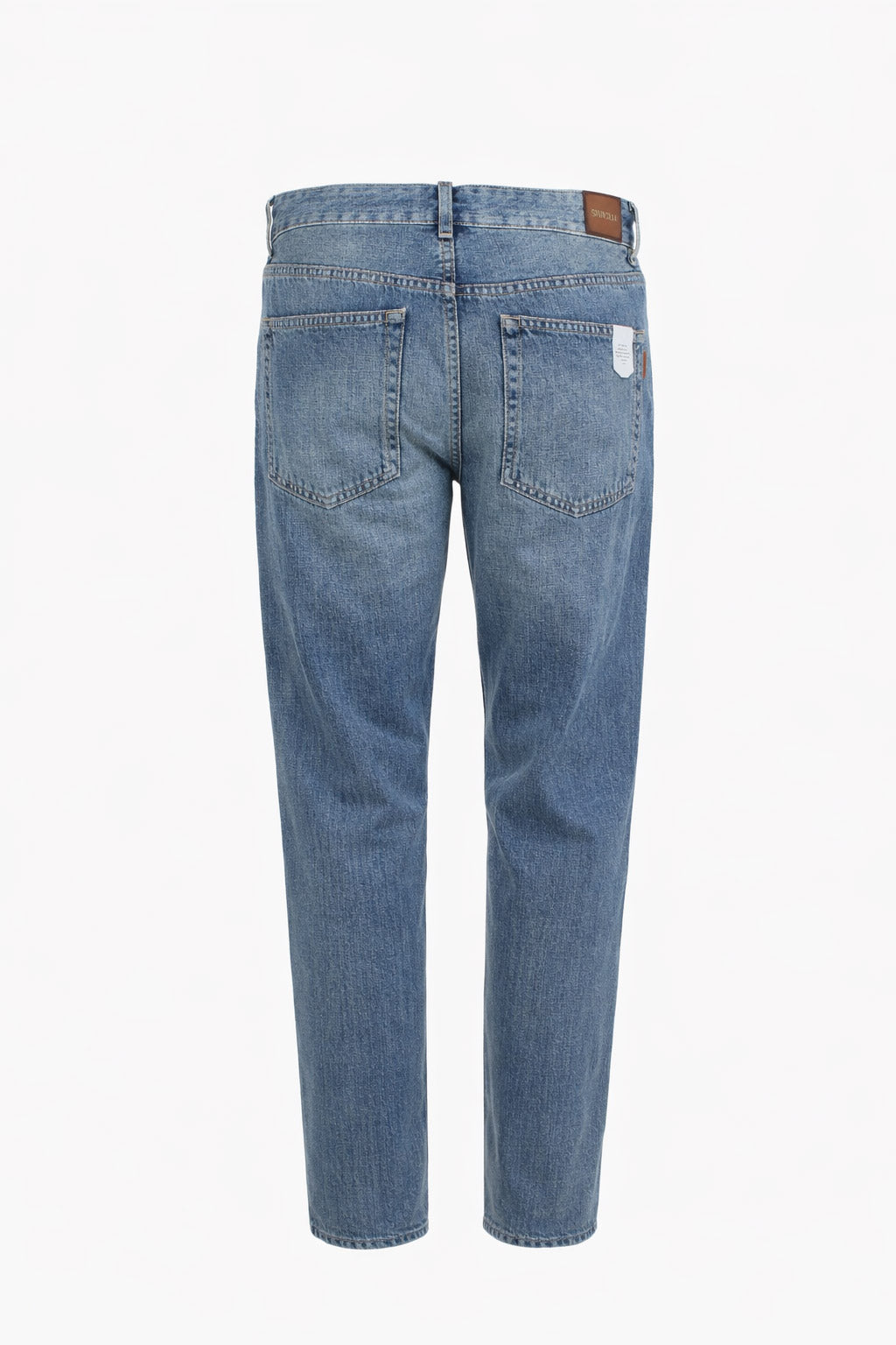 Jeans Uomo 5 Tasche Denim Stretch Used
