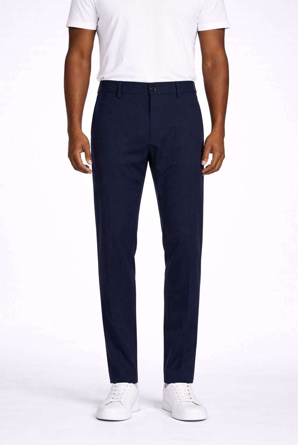 Pantalone Chino Uomo in Jersey con Elastico
