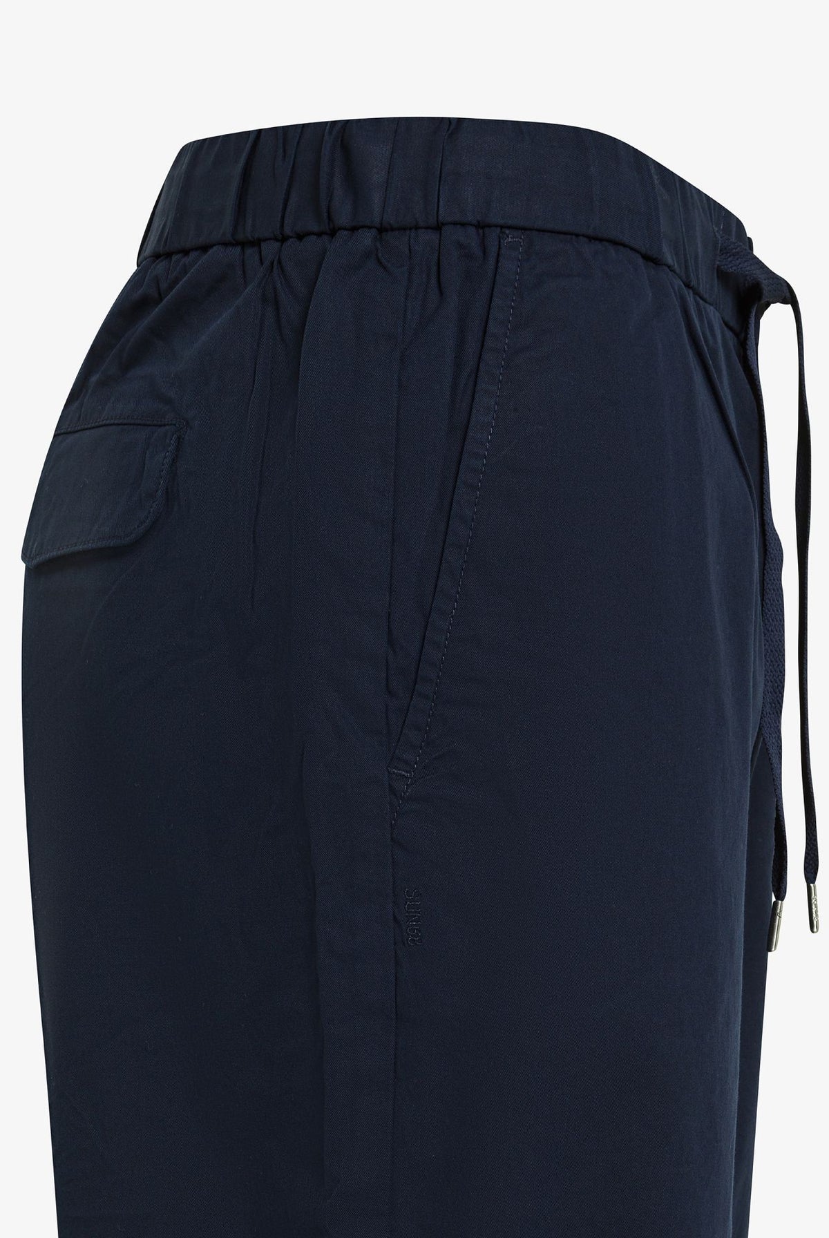 Bermuda in cotone con coulisse