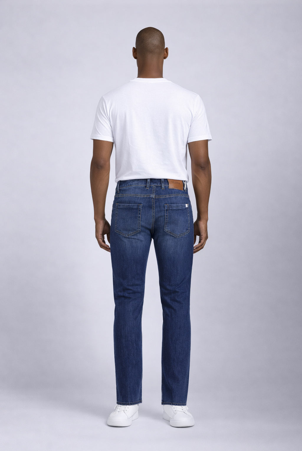 Jeans Uomo 5 Tasche Denim Stretch Slim