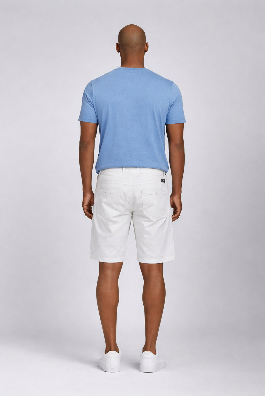 Bermuda Uomo in Cotone Stretch con Logo