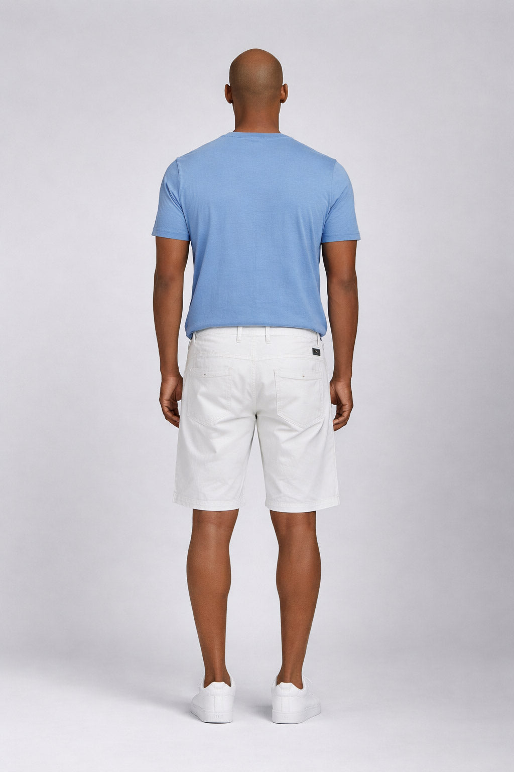 Bermuda Uomo in Cotone Stretch con Logo