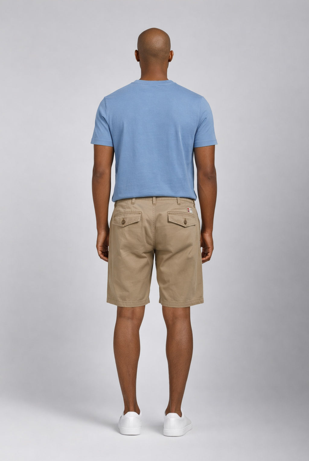 Bermuda Uomo in Cotone Stretch con Logo