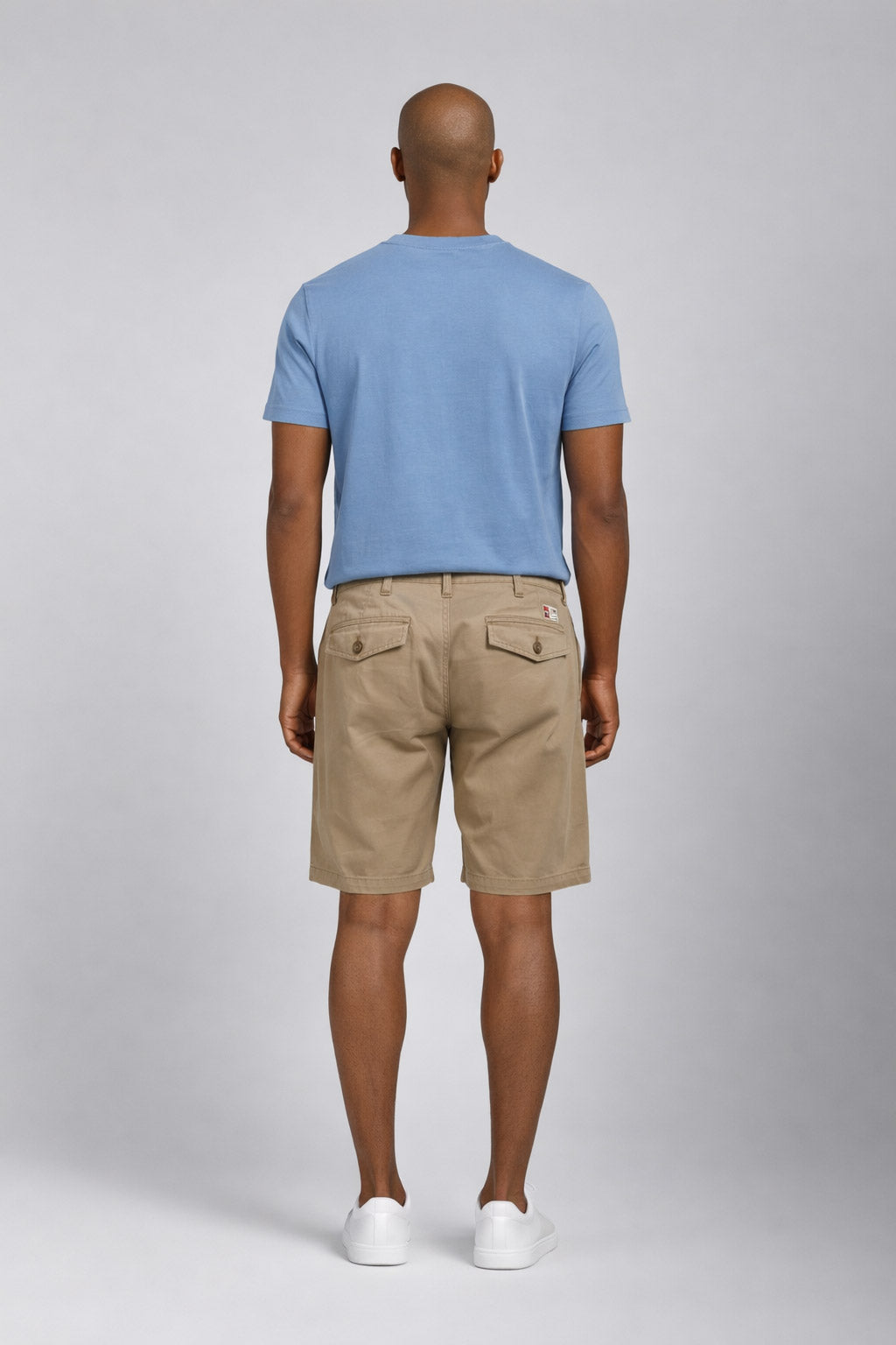 Bermuda Uomo in Cotone Stretch con Logo