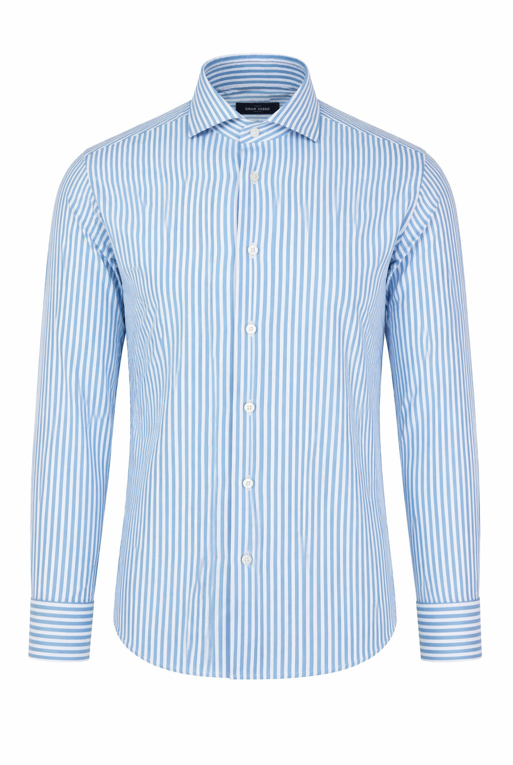 Camicia Uomo a Righe in Tessuto Active