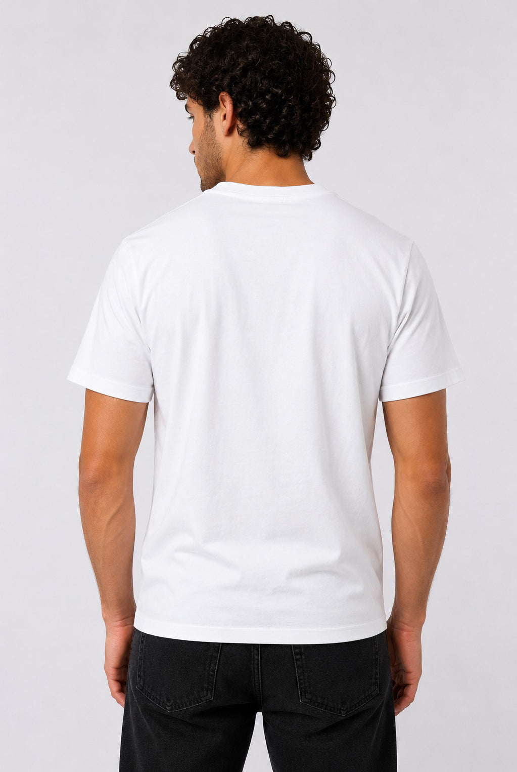 T-shirt unisex in cotone con orsetto