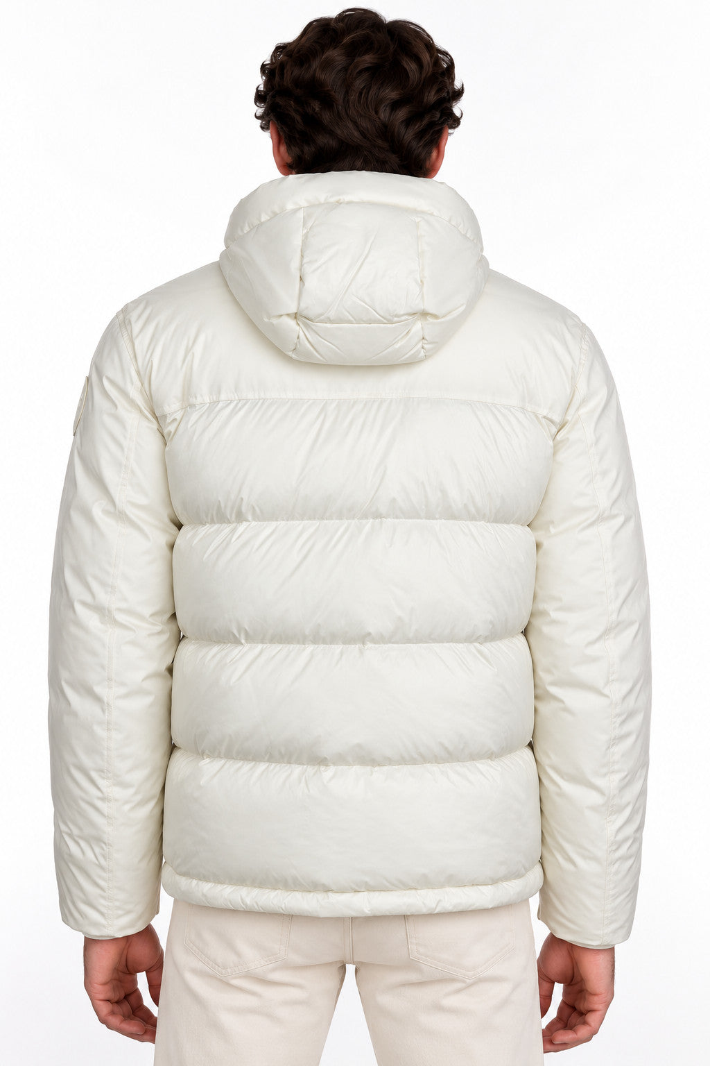 Piumino uomo in nylon e neoprene BROOK