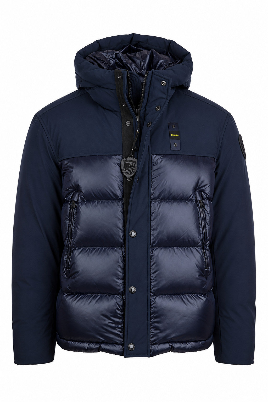 Piumino uomo in nylon e neoprene BROOK