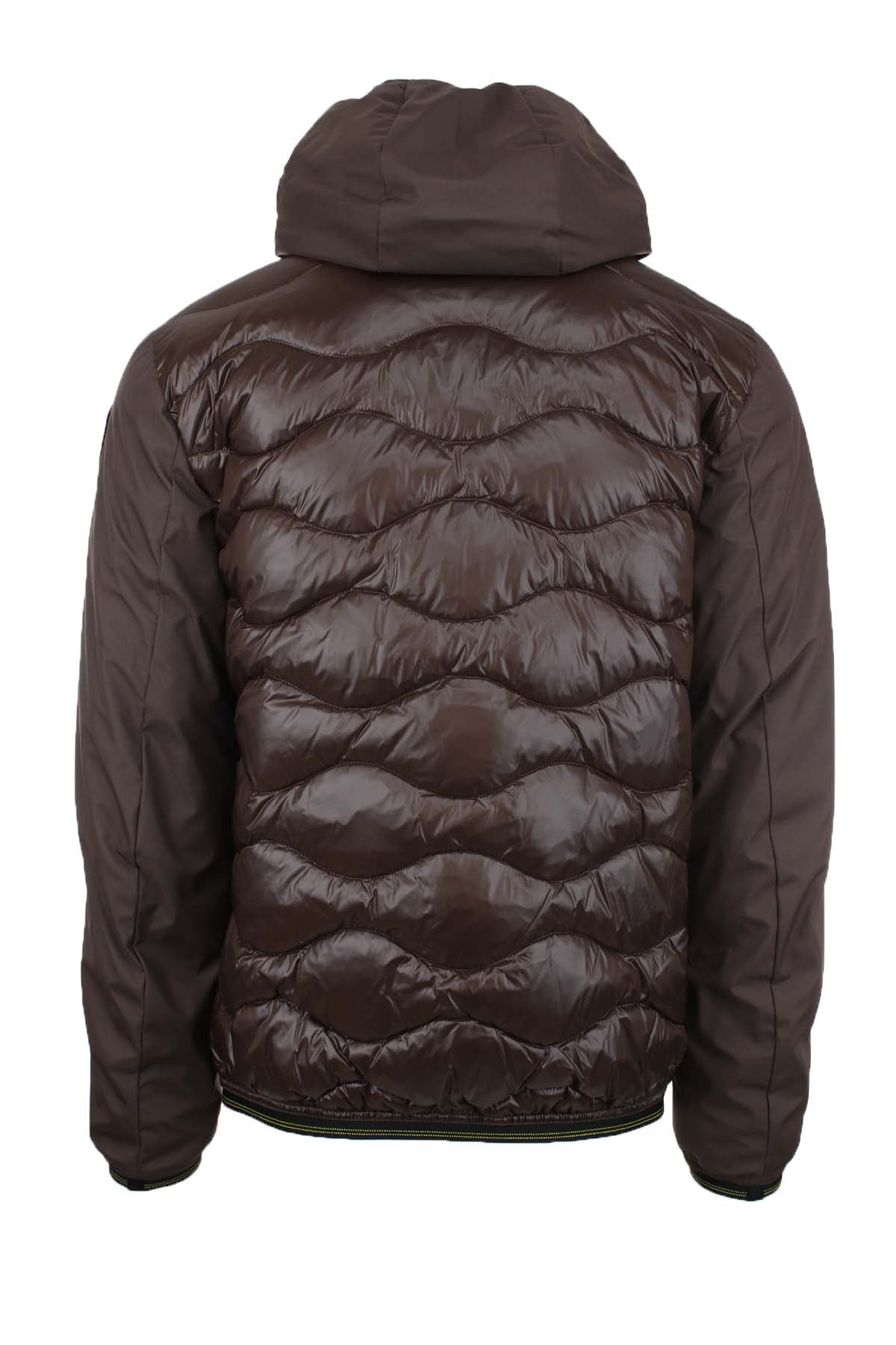 Piumino in nylon e neoprene con tasca ALBERT