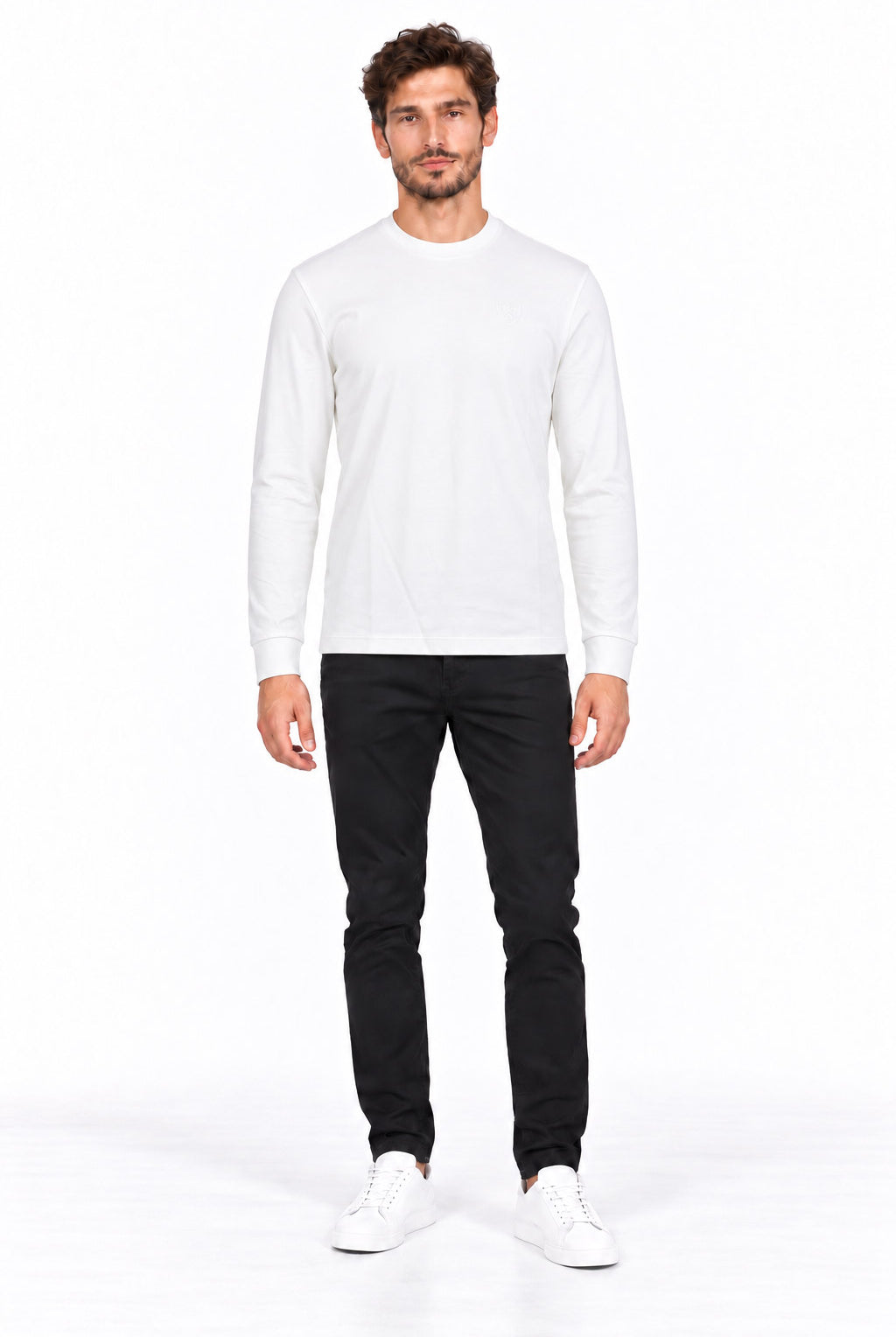 T-shirt manica lunga in cotone jersey RYAN NEW