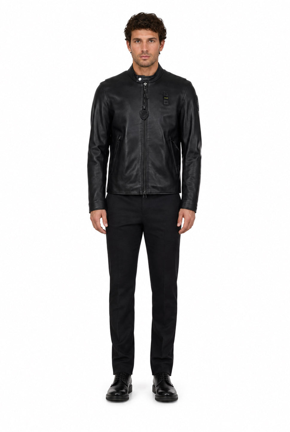 Giubbotto in pelle biker RIPLEY