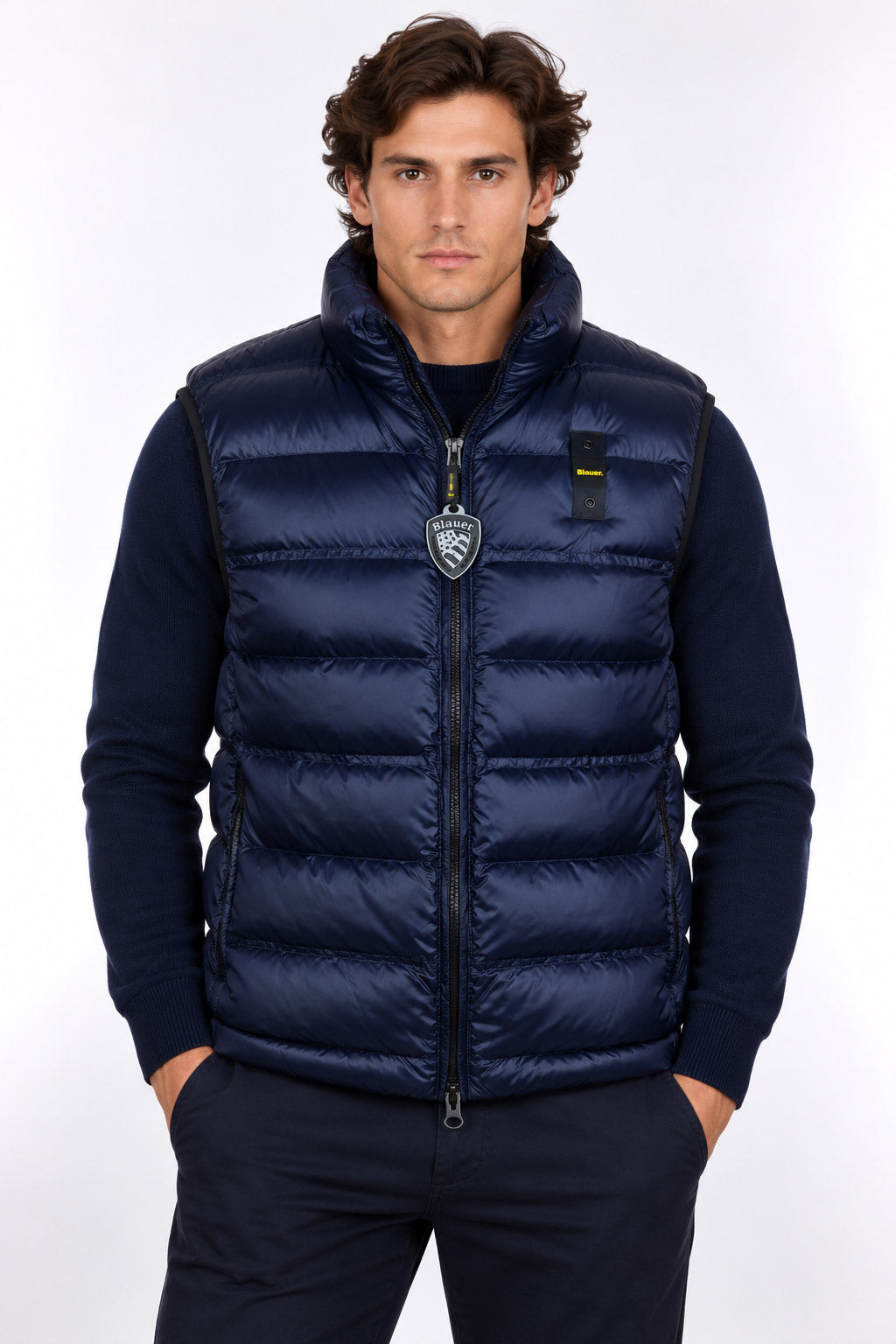 Gilet Smanicato invernale in piuma DUKE