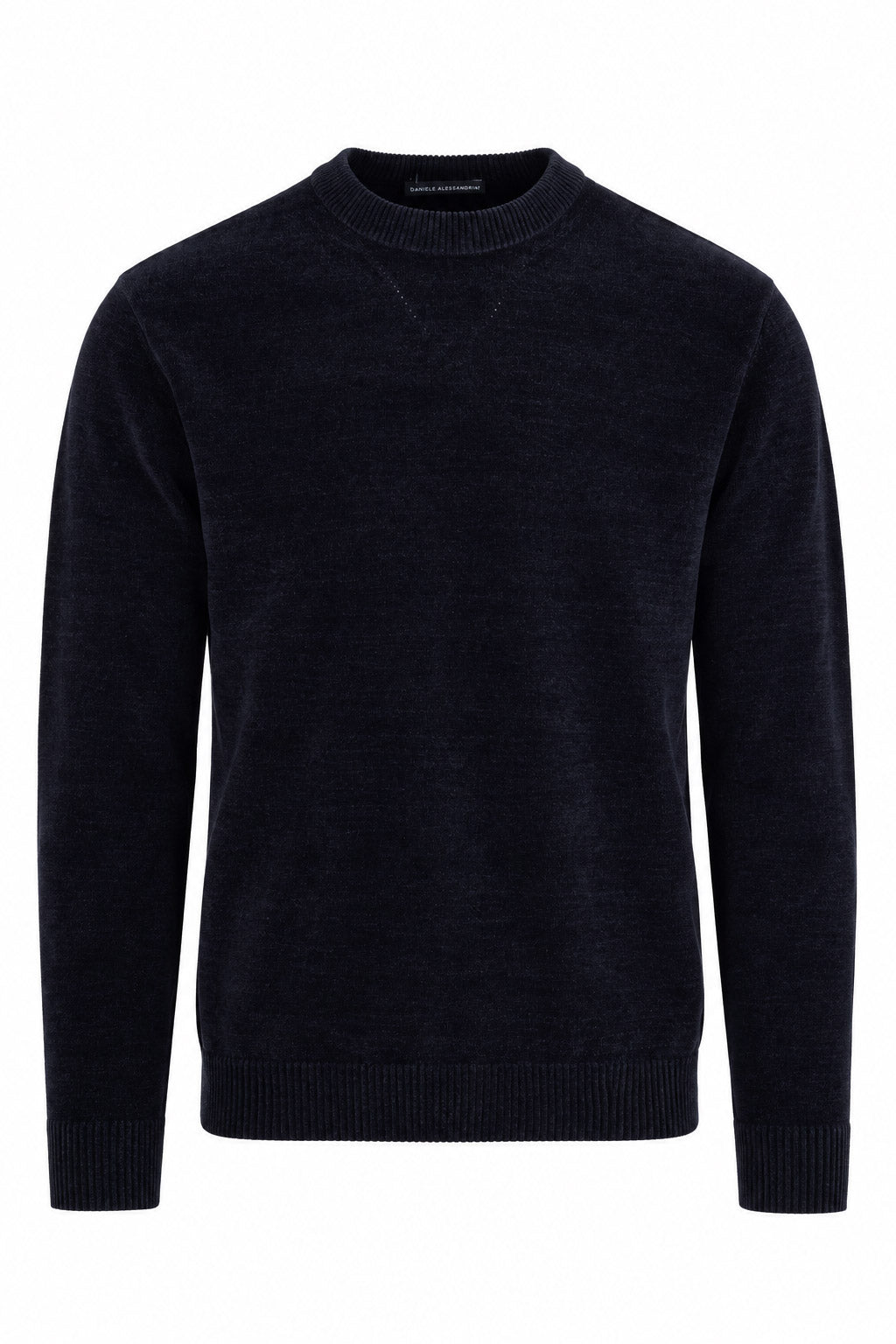 Maglia girocollo uomo in ciniglia