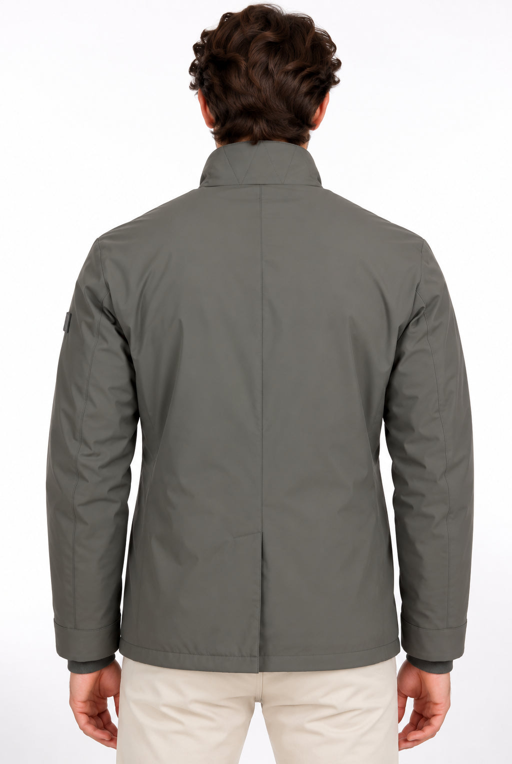 Giacca peacoat doppiopetto con pettorina interna Edmund