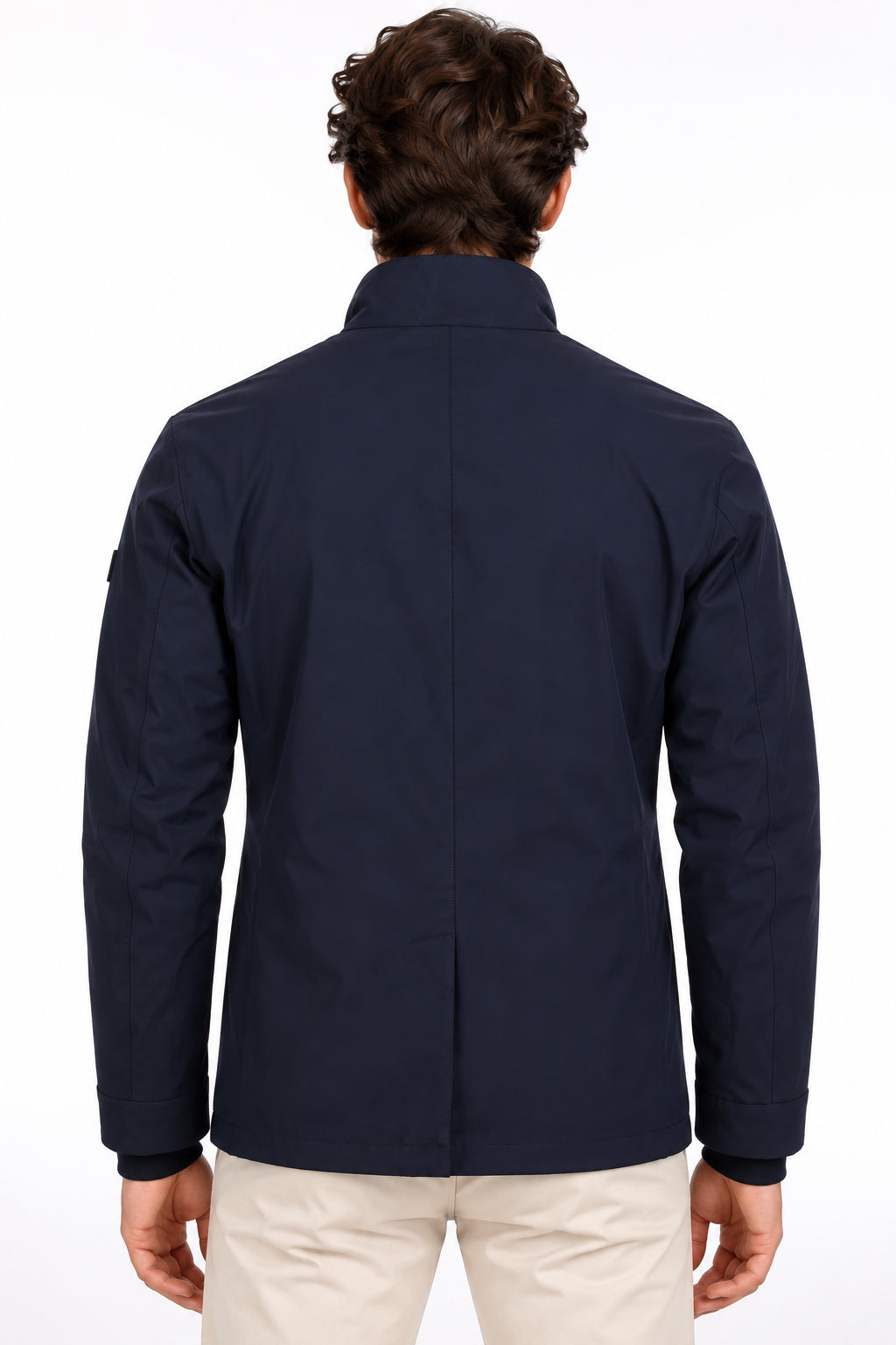 Giacca peacoat doppiopetto con pettorina interna Edmund