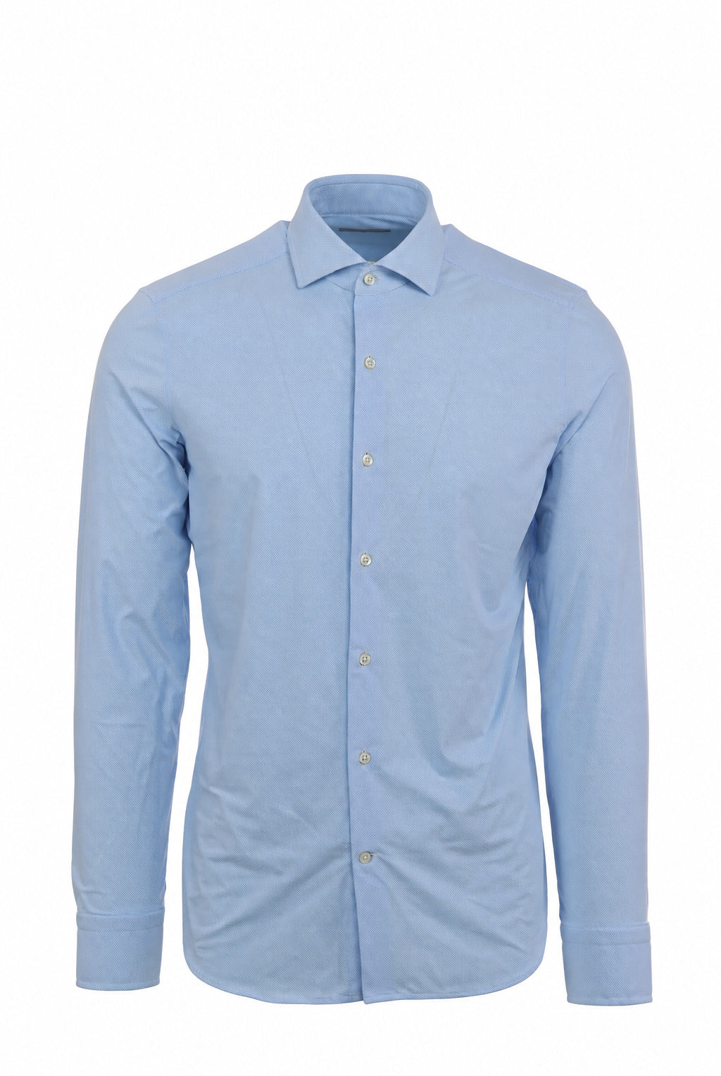 Camicia Uomo in Tessuto Tecnico Microfantasia