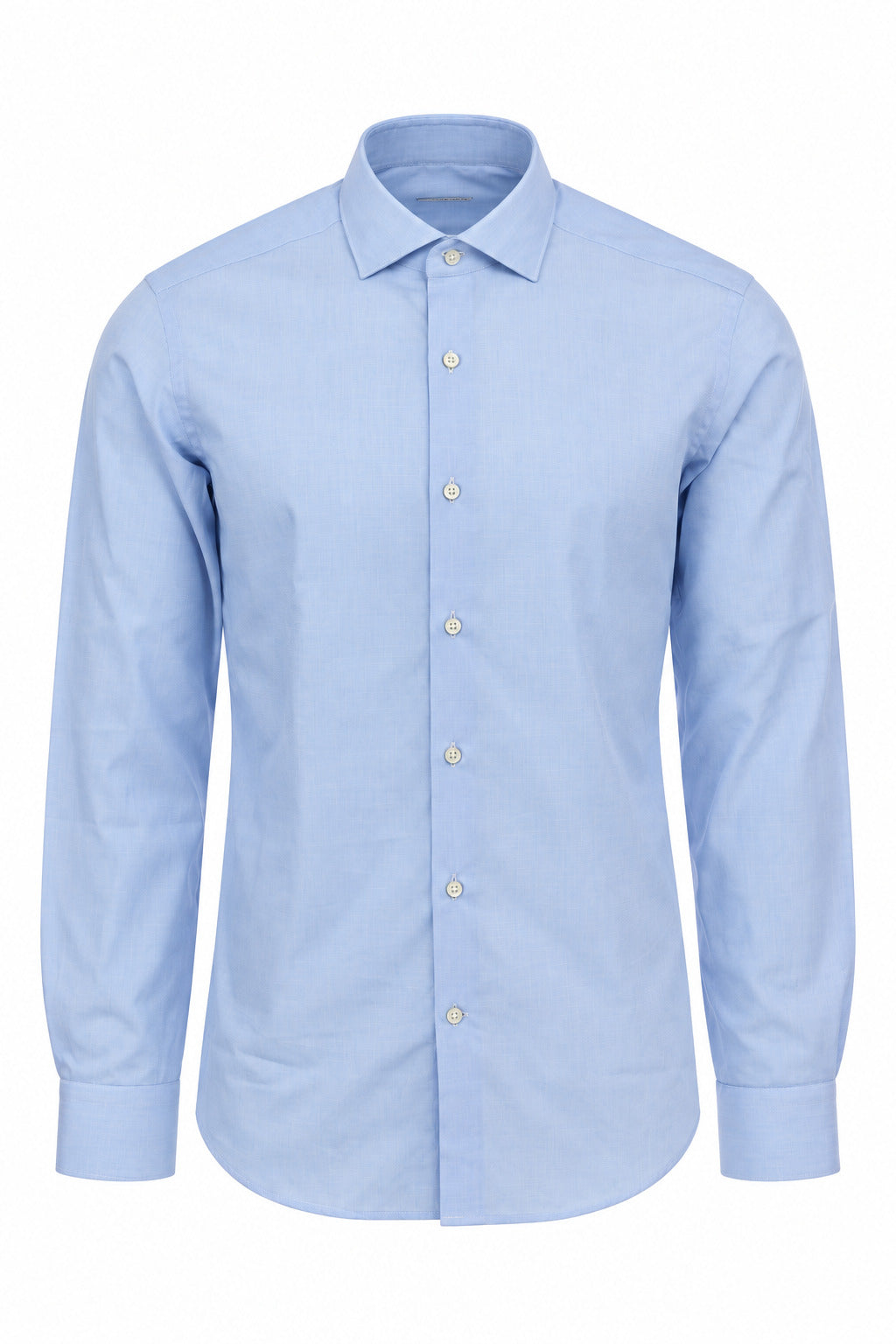 Camicia uomo in cotone unito