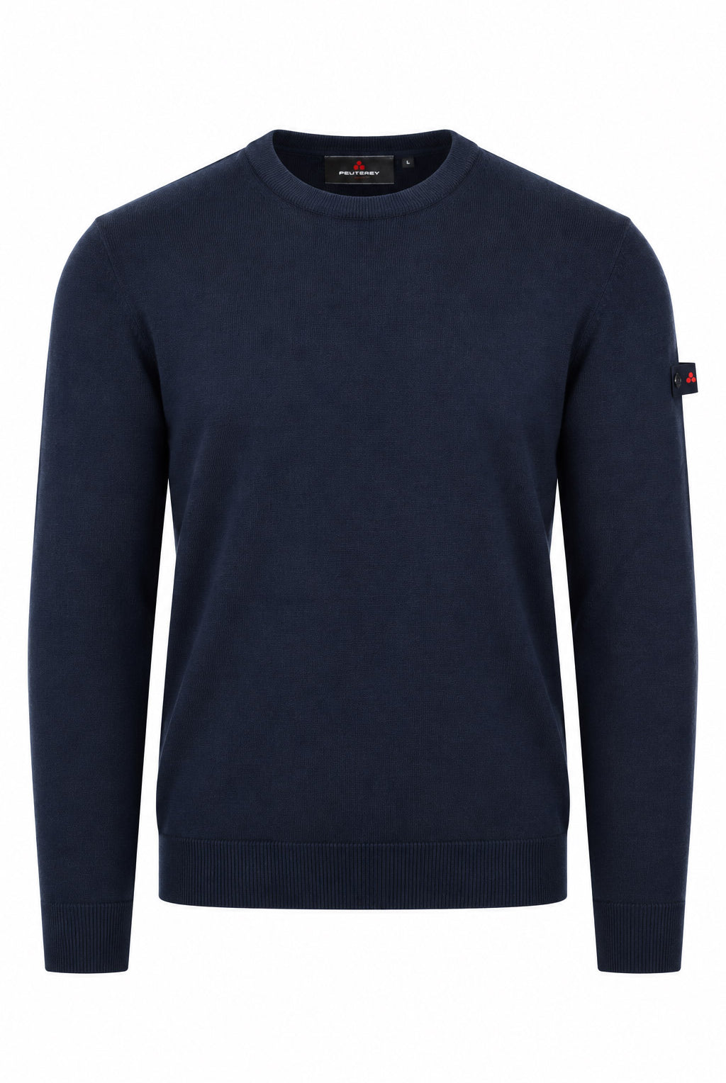 Maglia girocollo uomo in lana e cotone Exmoor